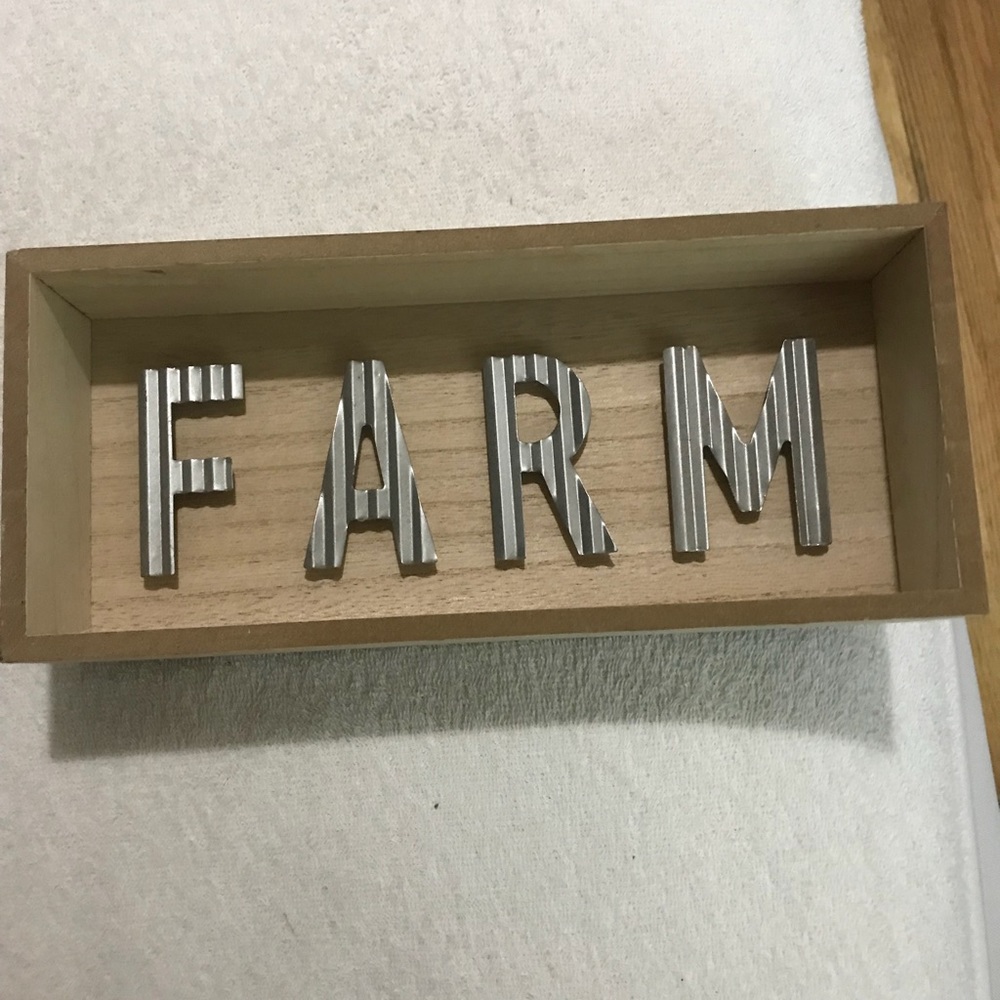 Farm style decor